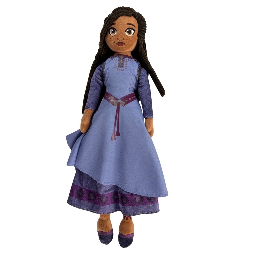 Disney‎ Wish Asha Plush Stuffed Toy Doll 17" Excellent Condition